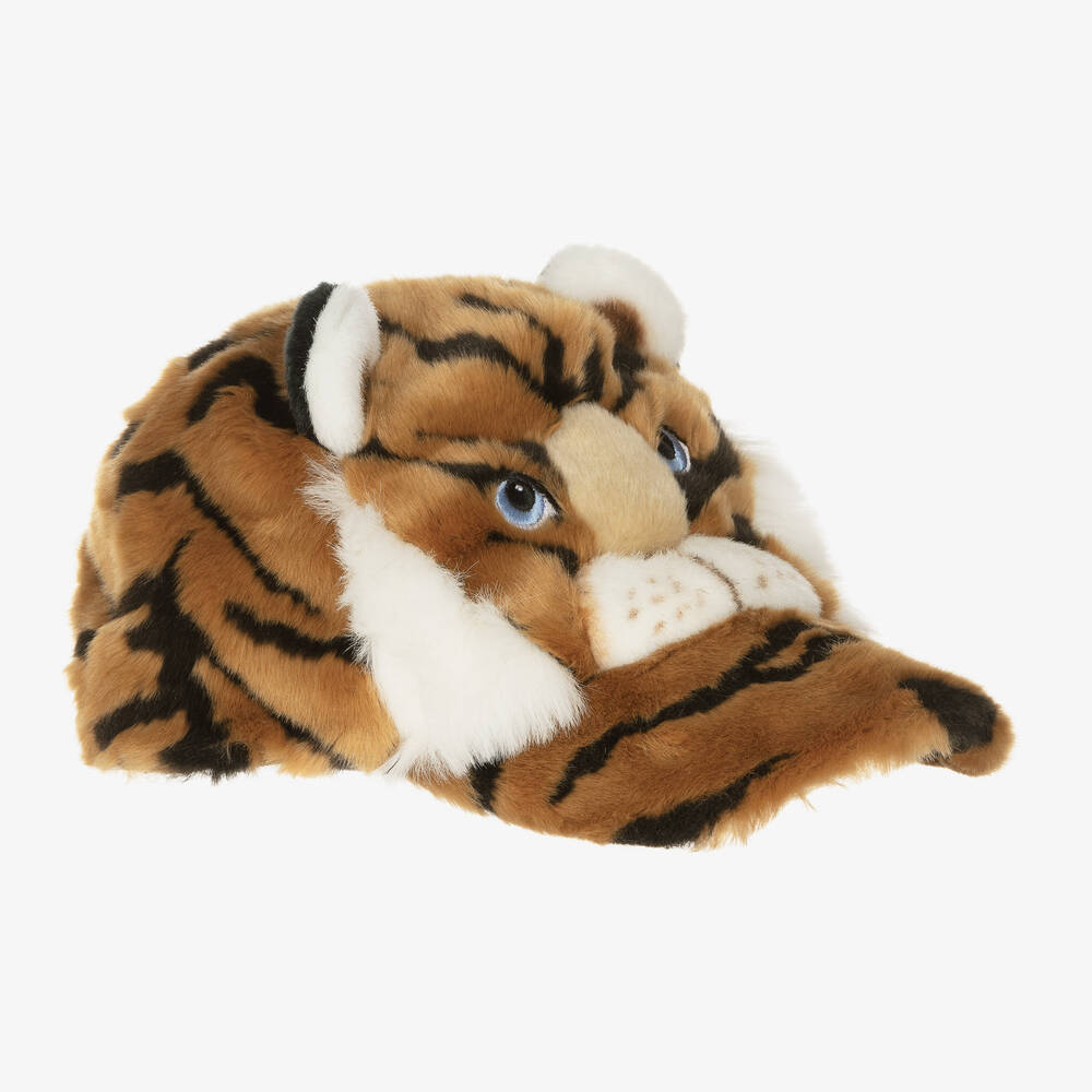 Dolce & Gabbana - Faux Fur Tiger Cap | Childrensalon