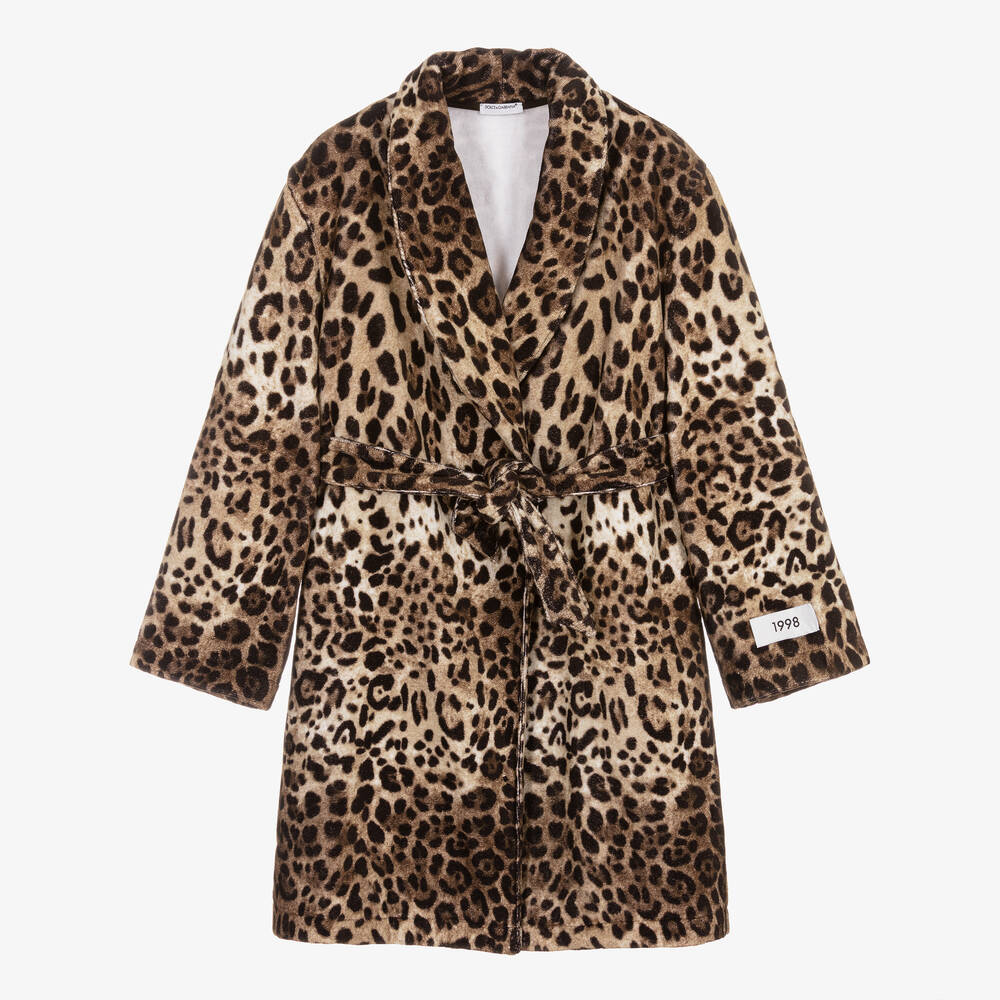 Peignoir leopard deals