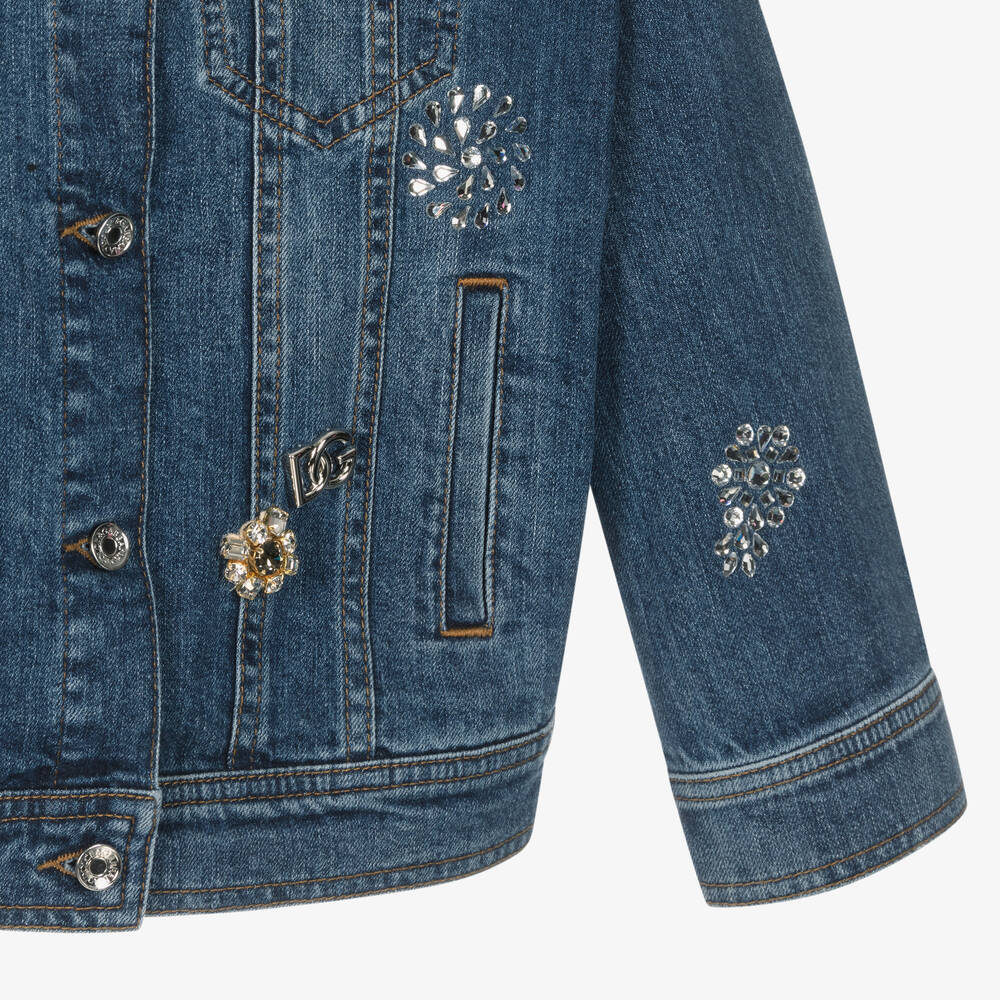 Dolce and gabbana jeweled jacket top