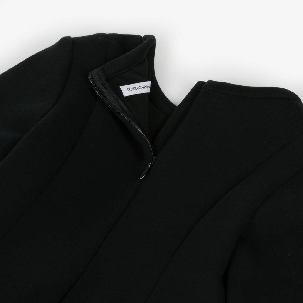 Dolce & Gabbana-فستان فلير لون أسود | Childrensalon Outlet