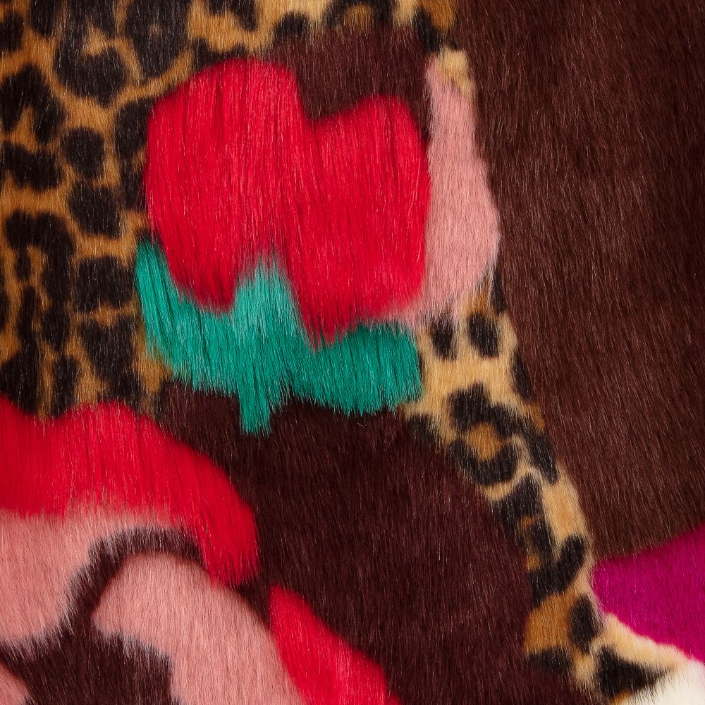 Dolce & Gabbana-Girls Faux Fur Coat | Childrensalon Outlet