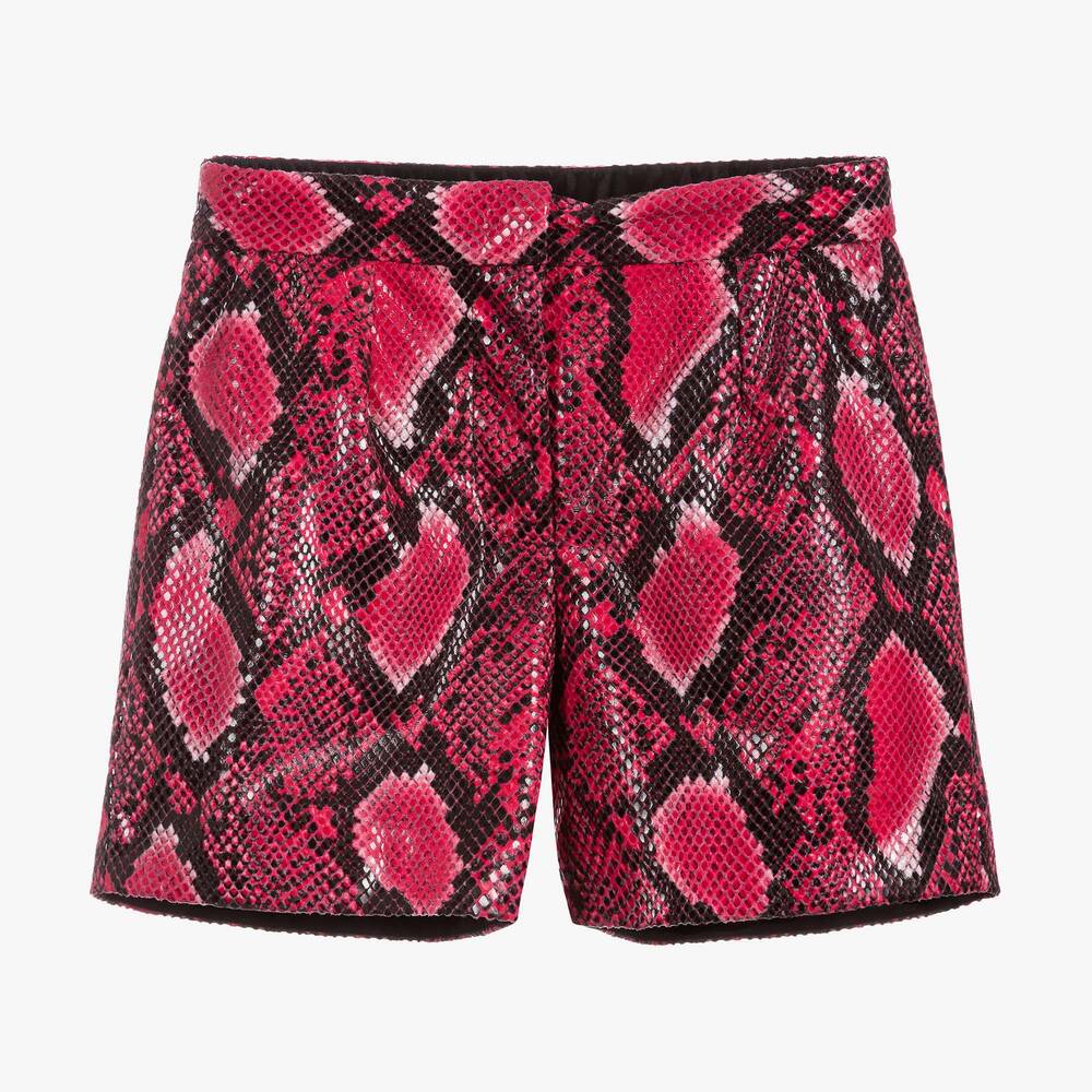 Dolce & Gabbana - Girls Fuchsia Pink Shorts | Childrensalon