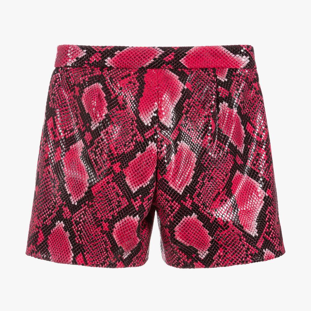 Dolce & Gabbana-Girls Fuchsia Pink Shorts | Childrensalon Outlet
