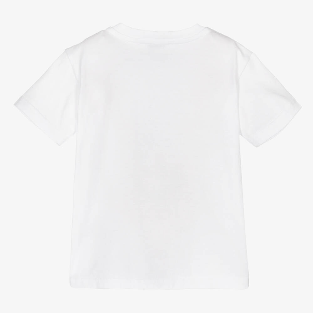 Dolce & Gabbana-Girls' Ivory Jersey Tee | Childrensalon Outlet
