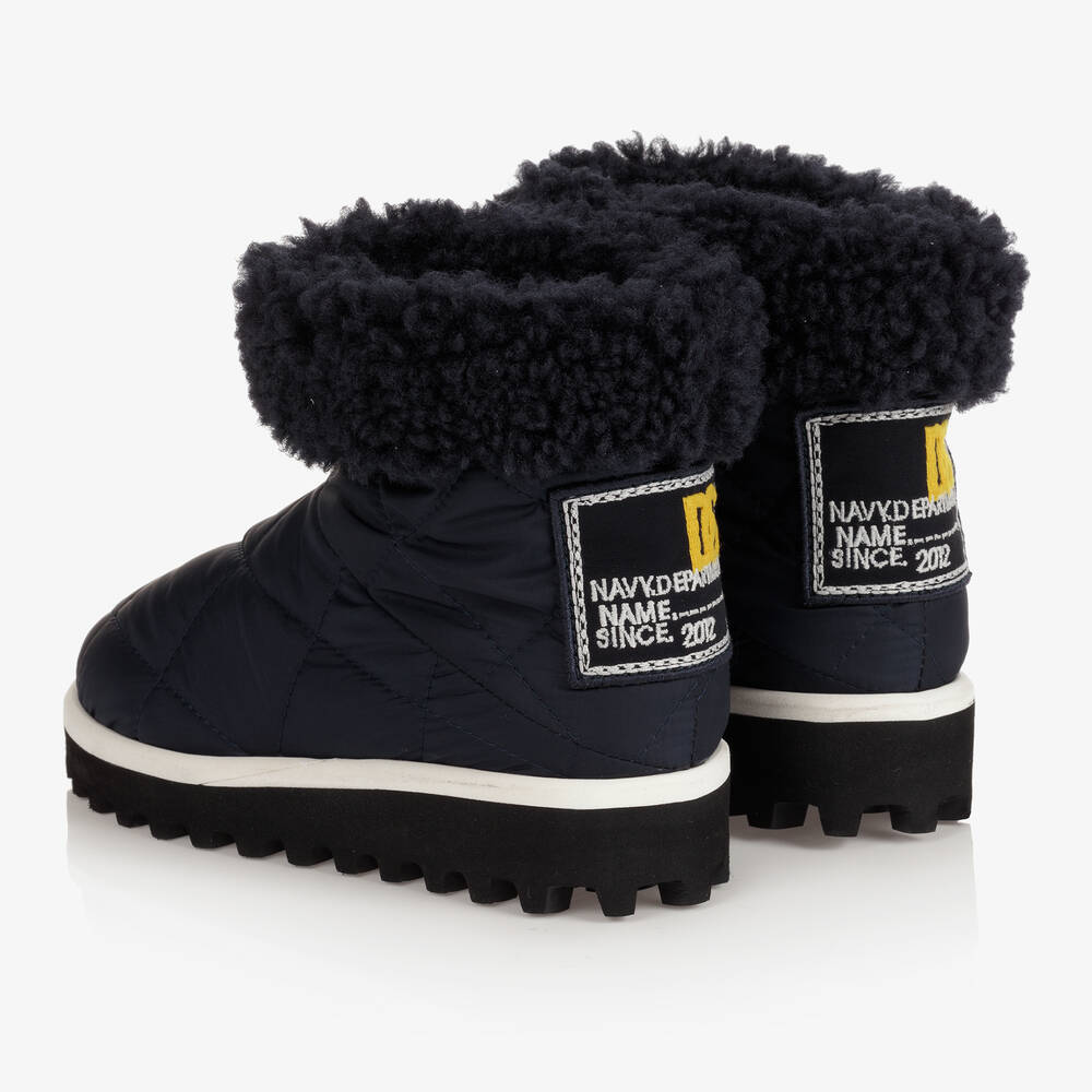 navy blue dolce and gabbana shoes