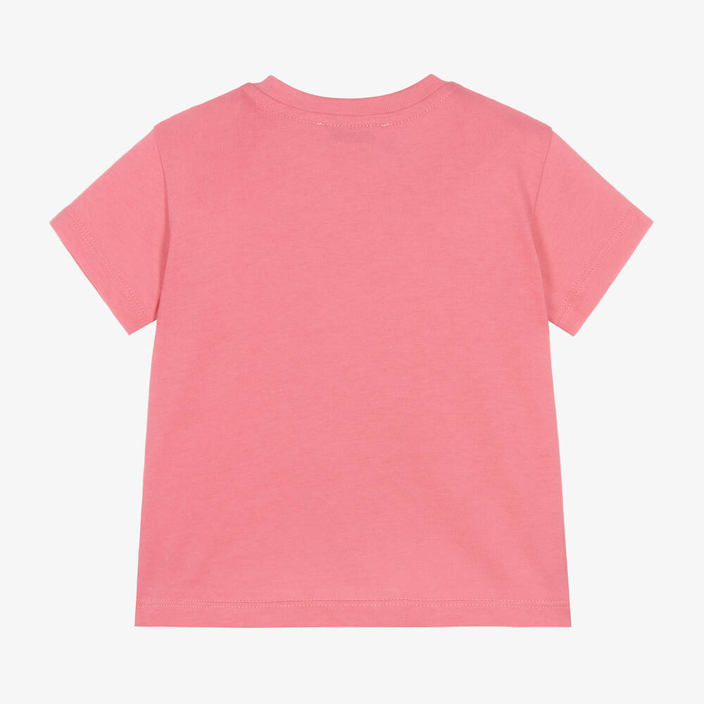Dolce & Gabbana - Girls Pink Cotton Jersey T-Shirt Dolce & Gabbana - Girls Pink Cotton Jersey T-Shirt
