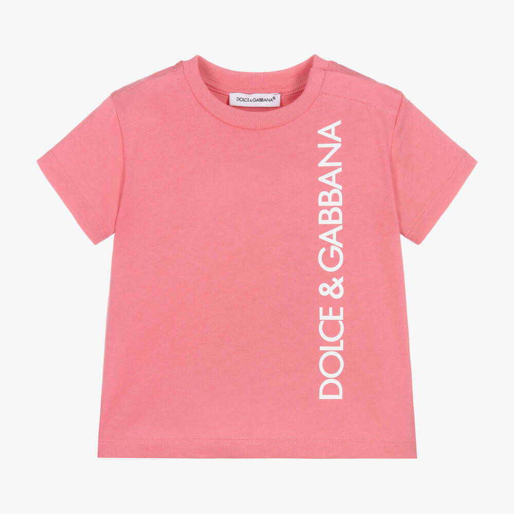 Pink dolce and gabbana shirt discount