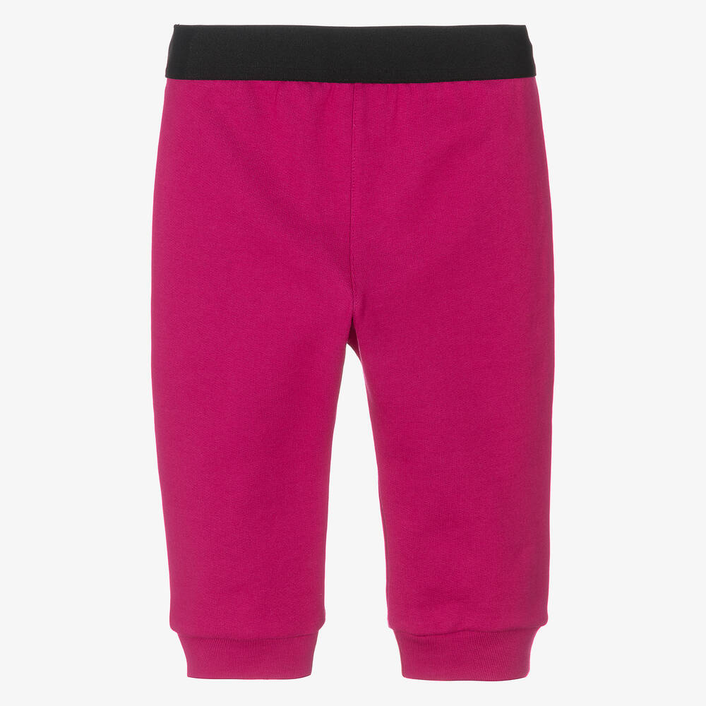 Dolce & Gabbana-Розовые хлопковые джоггеры | Childrensalon Outlet