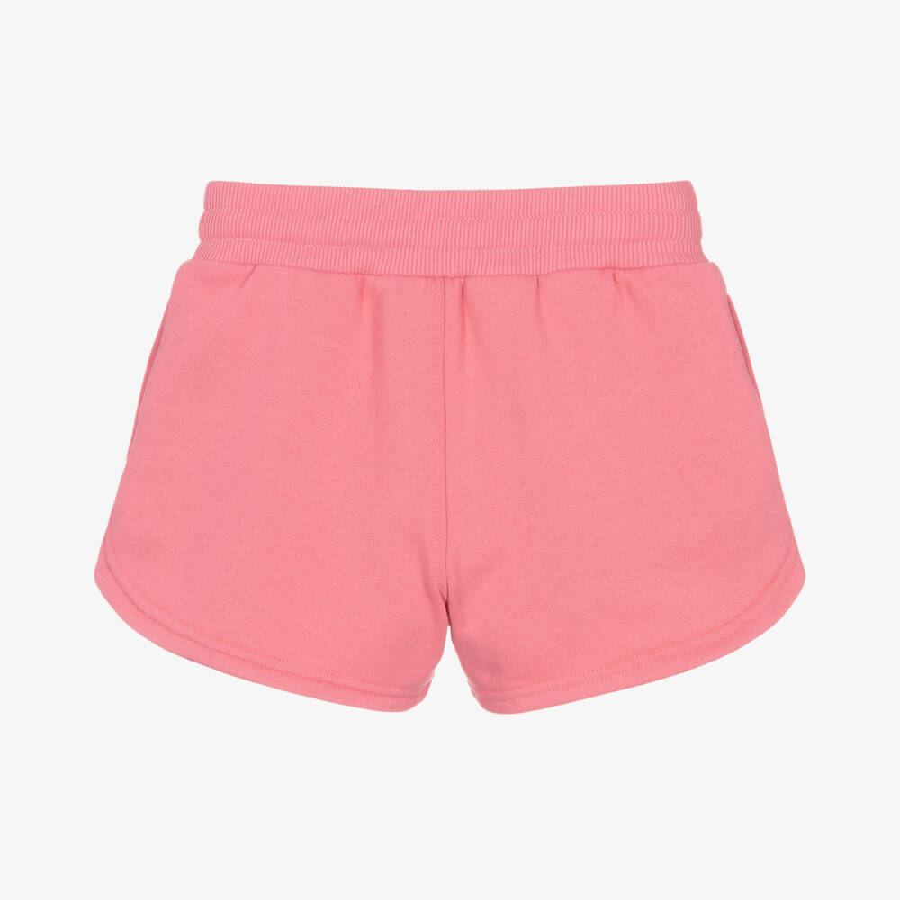 Dolce & Gabbana-شورت قطن لون زهري للبنات | Childrensalon Outlet