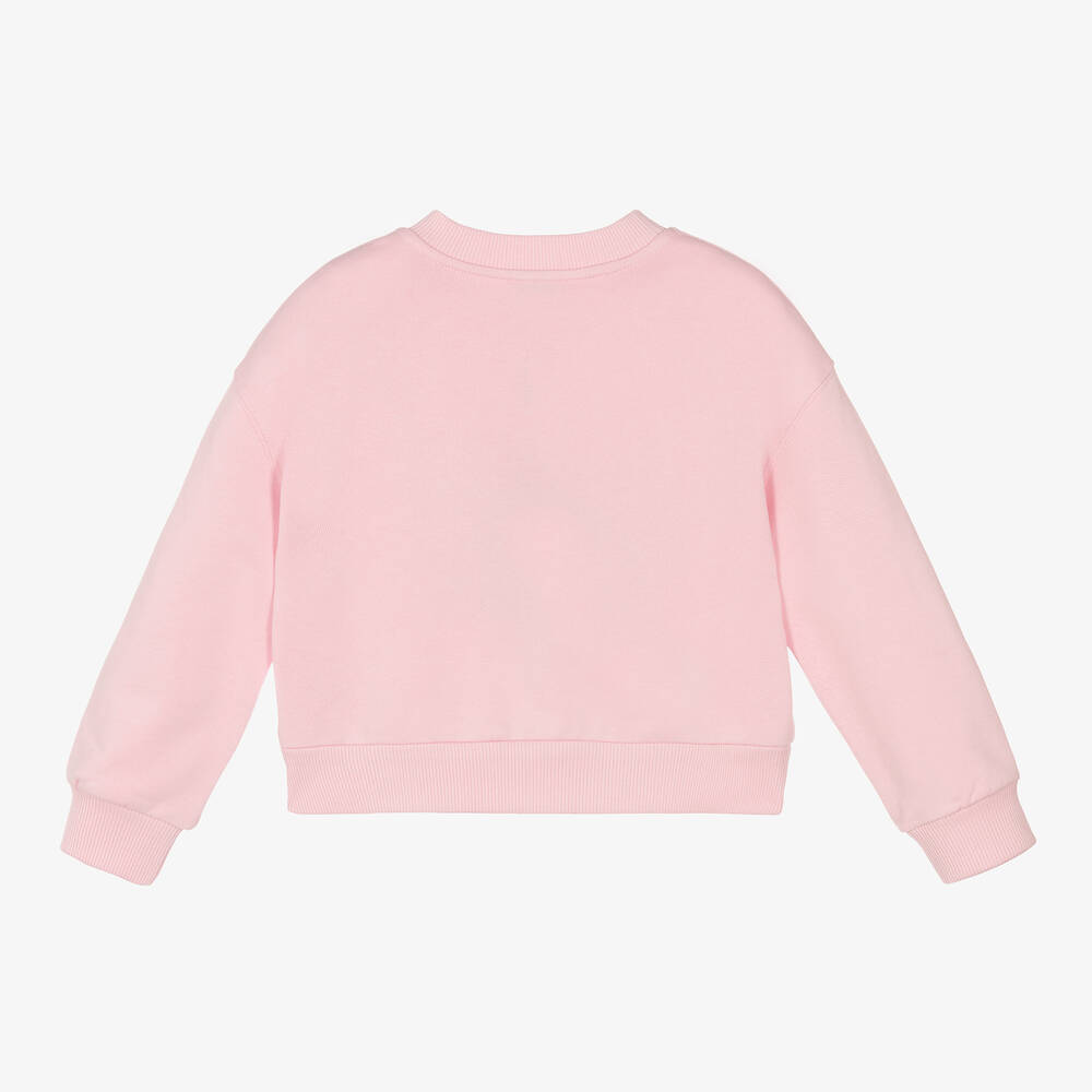Dolce & Gabbana-Розовый хлопковый свитшот | Childrensalon Outlet