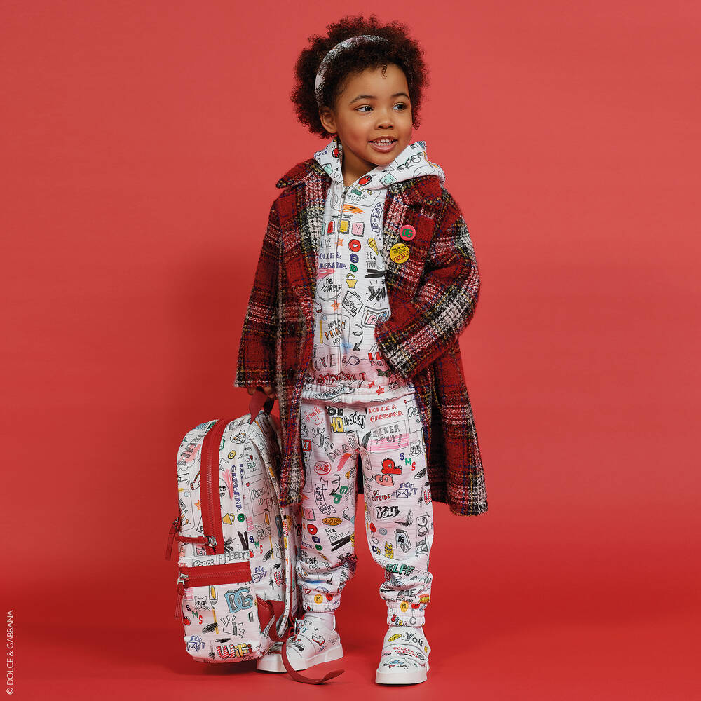 Girls red wool coat on sale