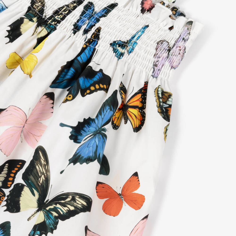 Dolce & Gabbana-Girls Sky & Snow Butterfly Gown | Childrensalon Outlet