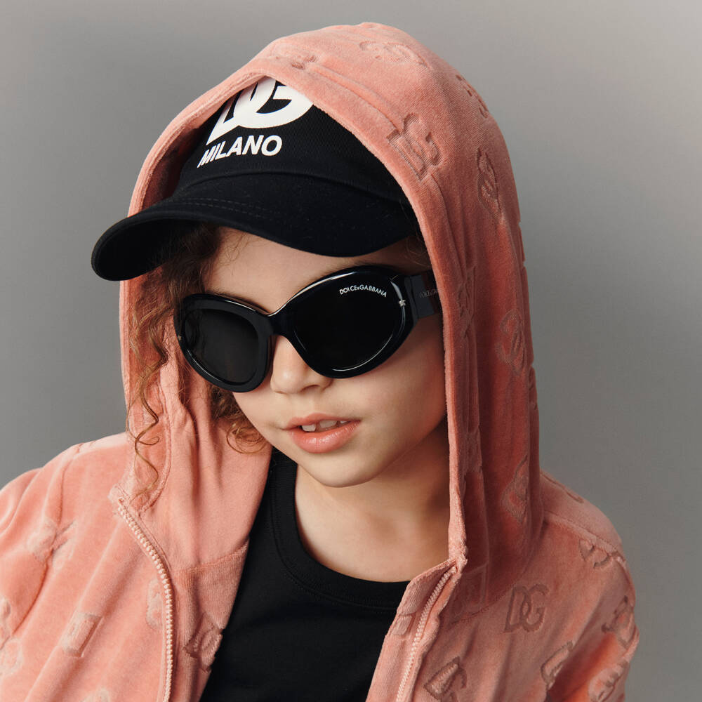 Dolce & Gabbana-Girls Sleek Tinted Circle Shades | Childrensalon Outlet