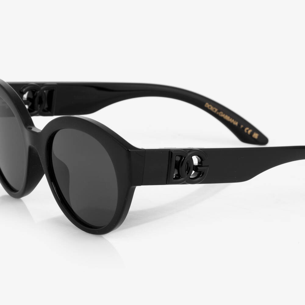 Dolce & Gabbana-Girls Sleek Tinted Circle Shades | Childrensalon Outlet