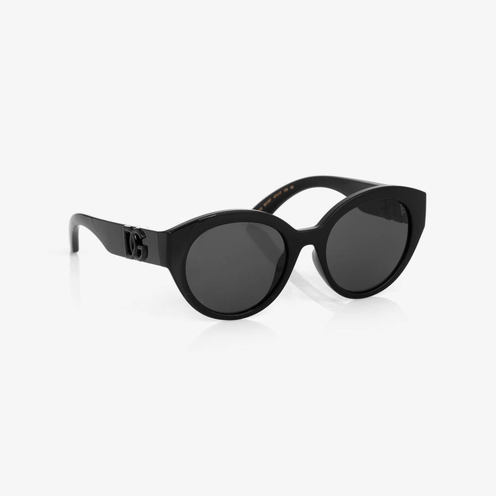 Dolce & Gabbana-Girls Sleek Tinted Circle Shades | Childrensalon Outlet