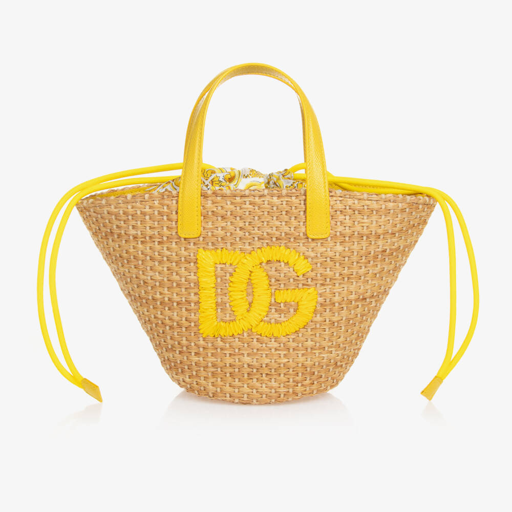 Dolce & Gabbana-Girls Sunny Majolica Tote Bag | Childrensalon Outlet