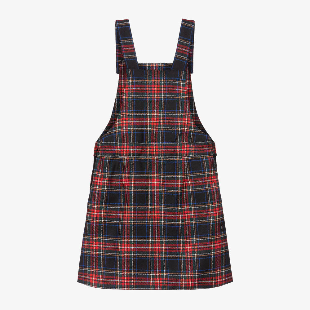 Dolce & Gabbana-Girls Wool Pinafore Dress | Childrensalon Outlet