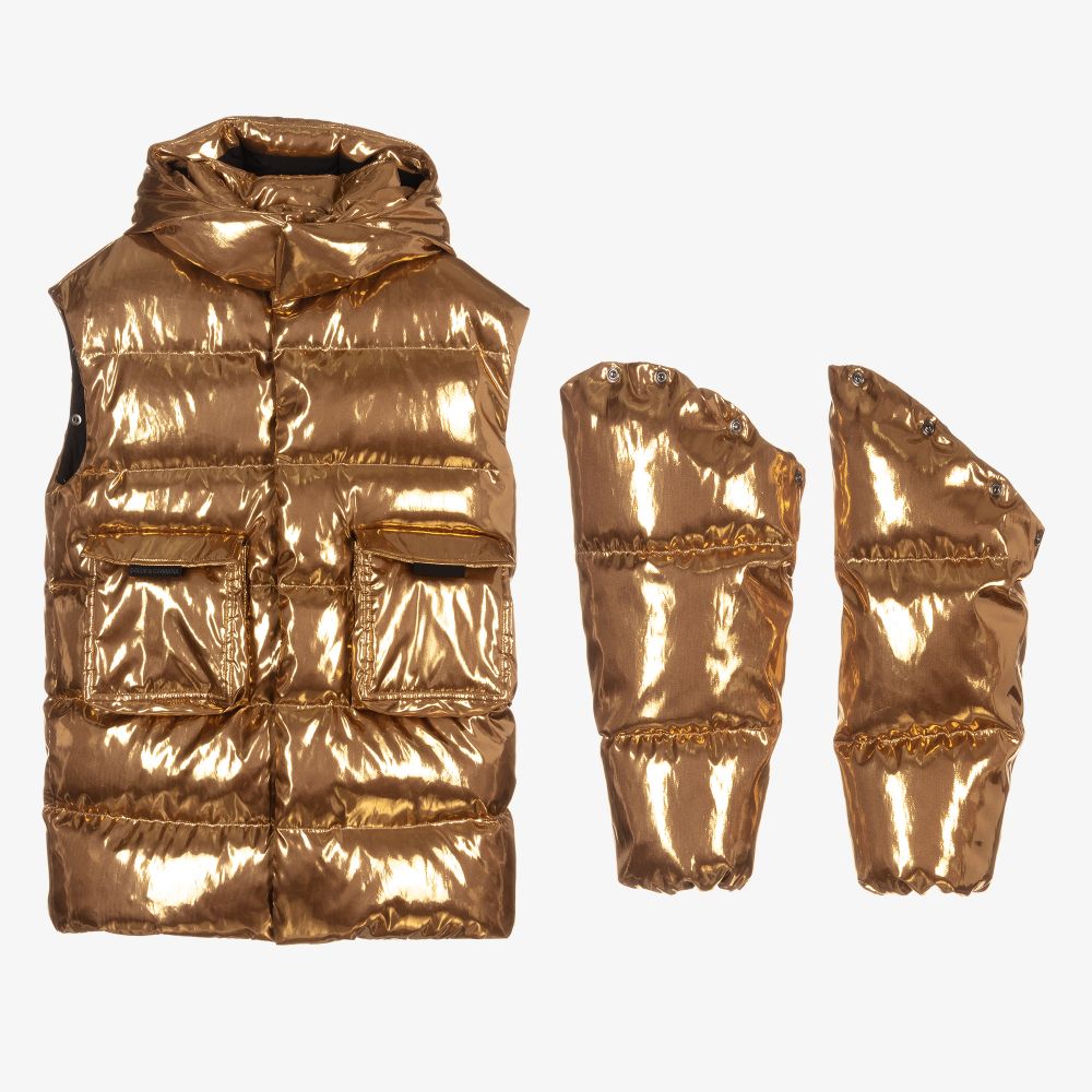 Doudoune dorée sales