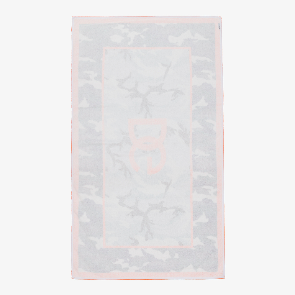 دولتشي آند غابانا-منشفة قطن لون أخضر للأولاد (145 سم) | Childrensalon Outlet