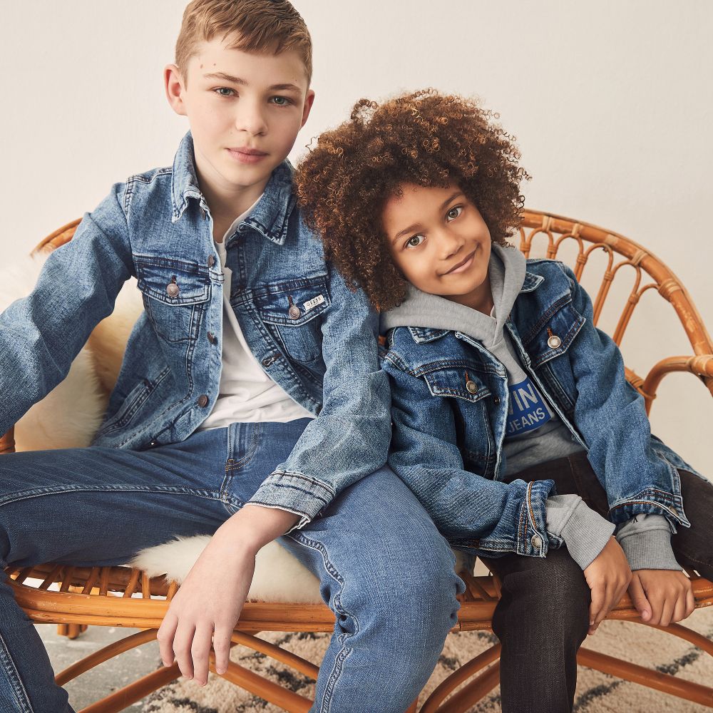 Dolce & Gabbana - Grey Regular Fit Denim Jeans | Childrensalon Outlet