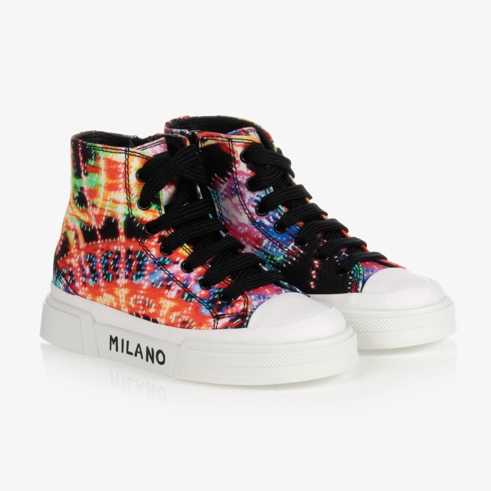 Dolce & Gabbana - Multicolour Hi-Top Trainers | Childrensalon