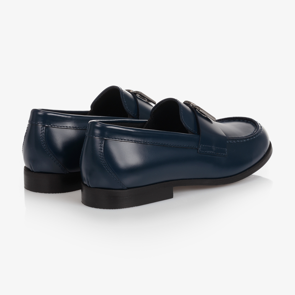 navy blue dolce and gabbana shoes