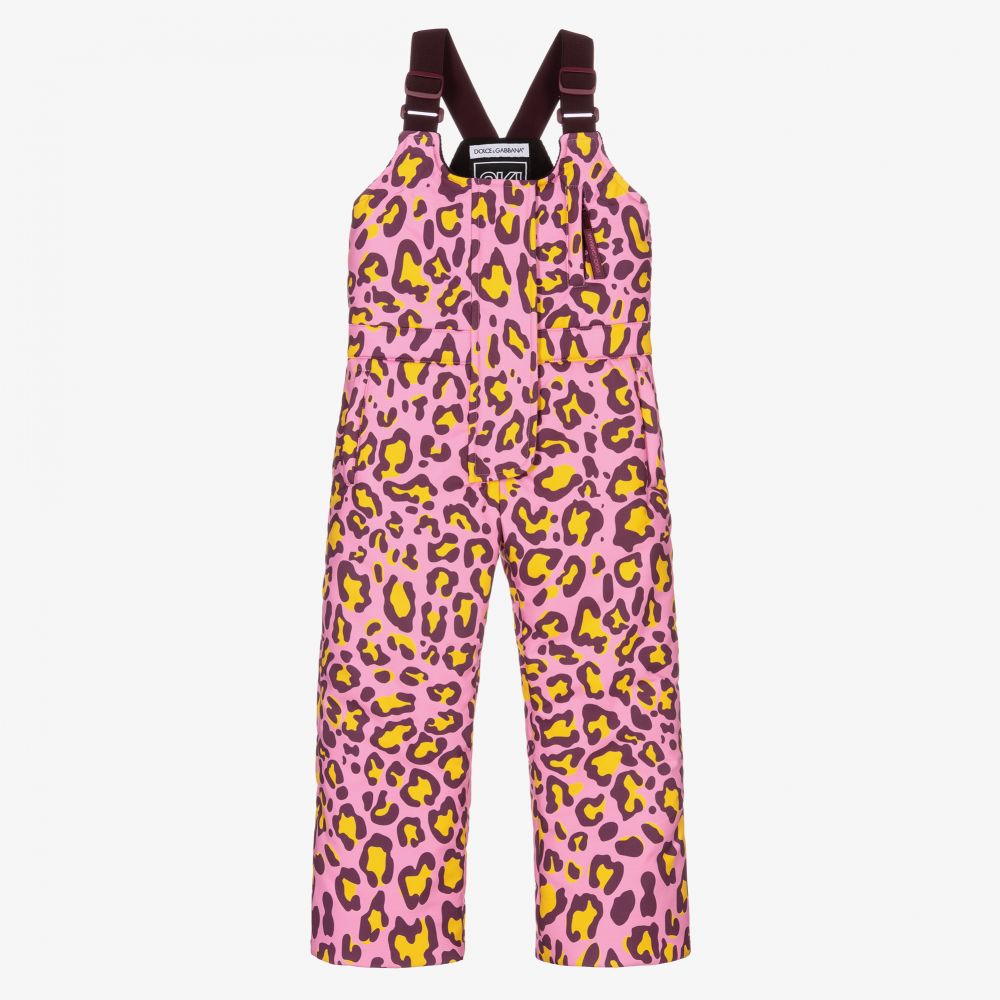 Dolce & Gabbana-سالوبيت مبطن لون أرجواني وأصفر وزهري للبنات | Childrensalon Outlet