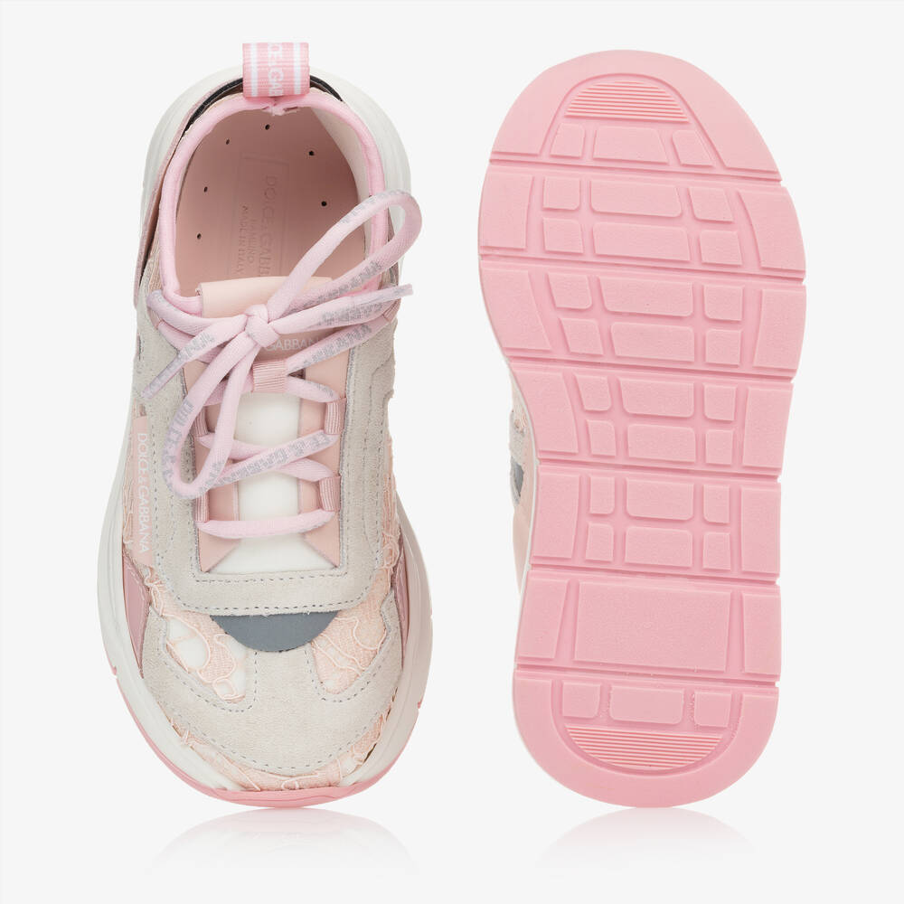 dolce and gabbana trainers pink