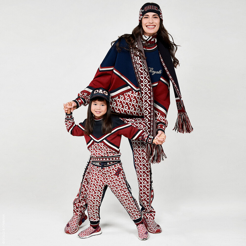 dolce and gabbana red sweatshirt