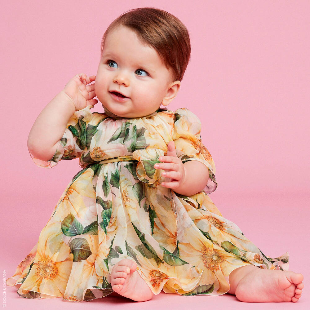 Striped poplin shirt with embroidered Dolce&Gabbana logo in Multicolor for  Girls | Dolce&Gabbana® US