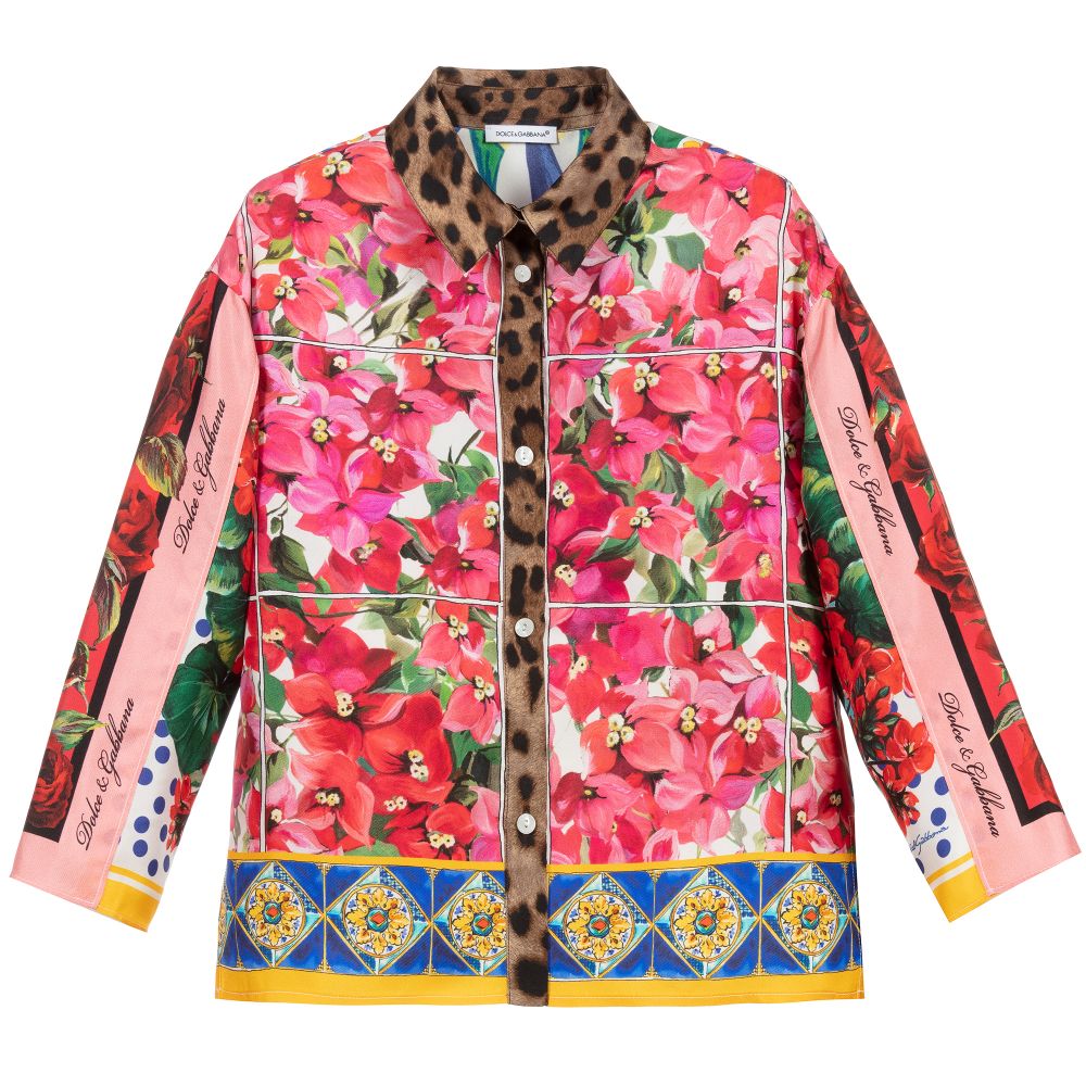 Dolce and cheap gabbana silk shirt