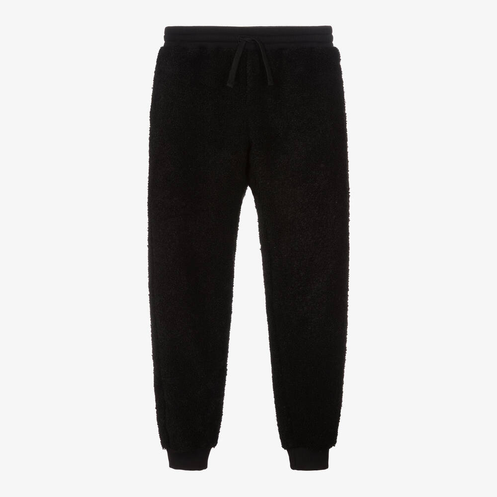 Dolce & Gabbana - Teen Black Fleece DG Joggers | Childrensalon