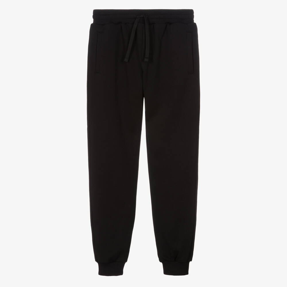 Dolce & Gabbana - Teen Black Gianpiero Joggers | Childrensalon