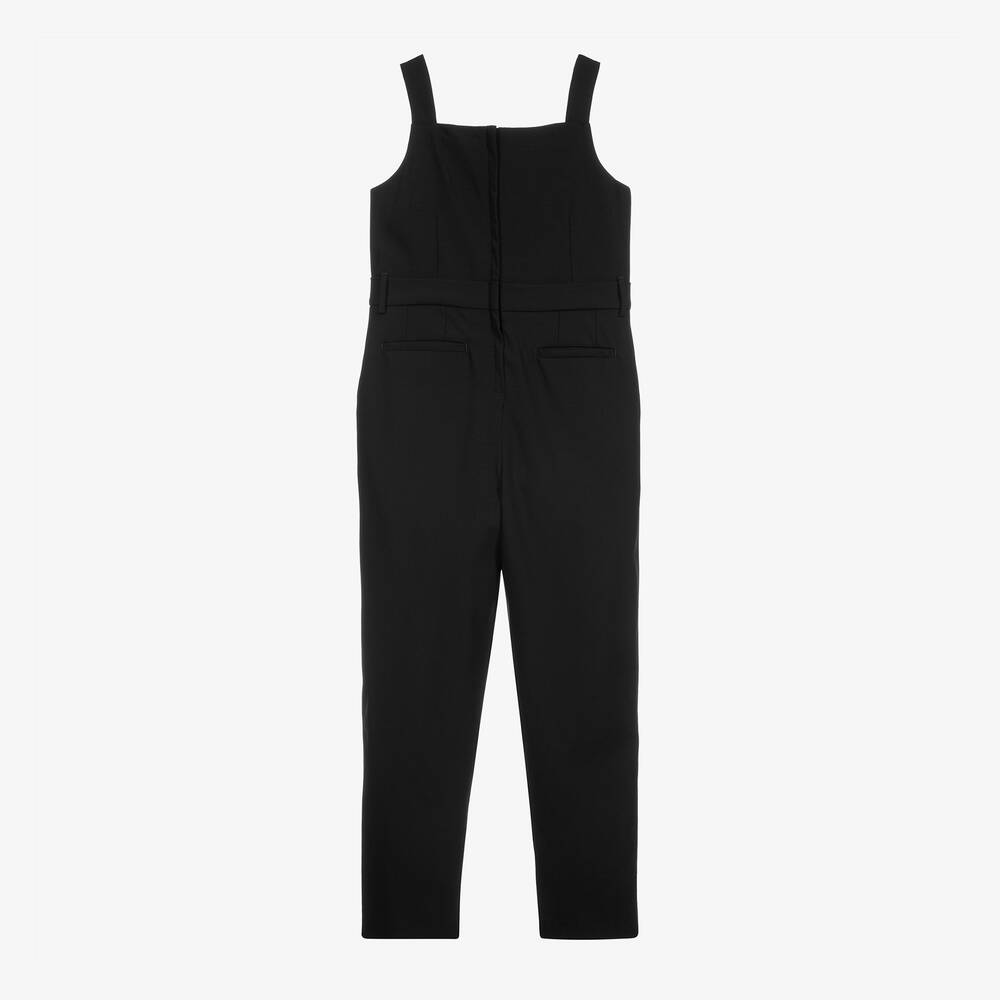 Dolce & Gabbana-Черный шерстяной комбинезон для подростков | Childrensalon Outlet