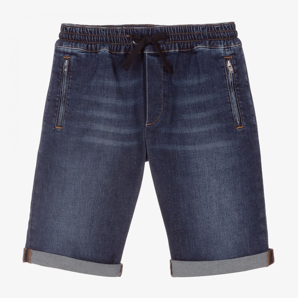 Dolce & Gabbana - Blaue Teen Jeans-Shorts | Childrensalon
