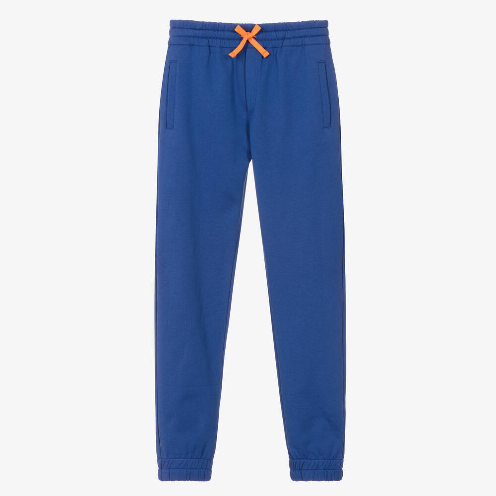 Dolce & Gabbana - Teen Blue Gamers Logo Joggers | Childrensalon