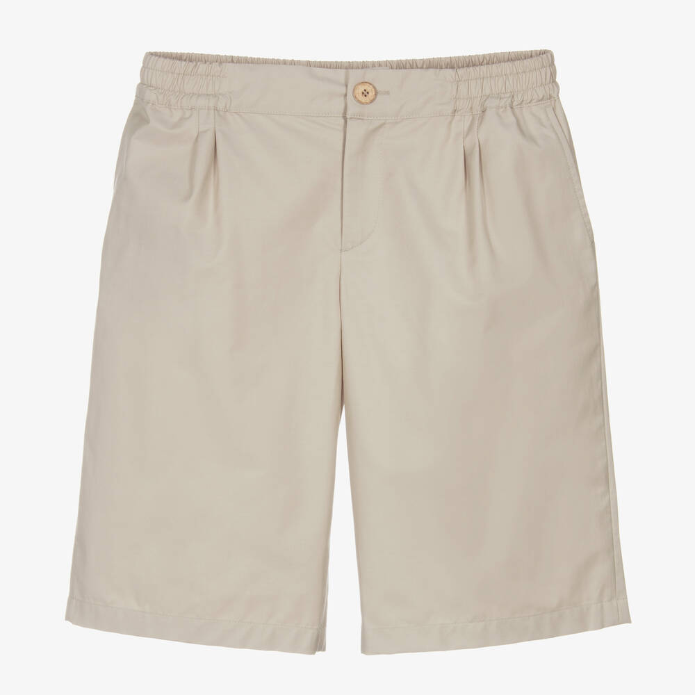 Dolce & Gabbana - Beige Teen DG Shorts für Jungen | Childrensalon