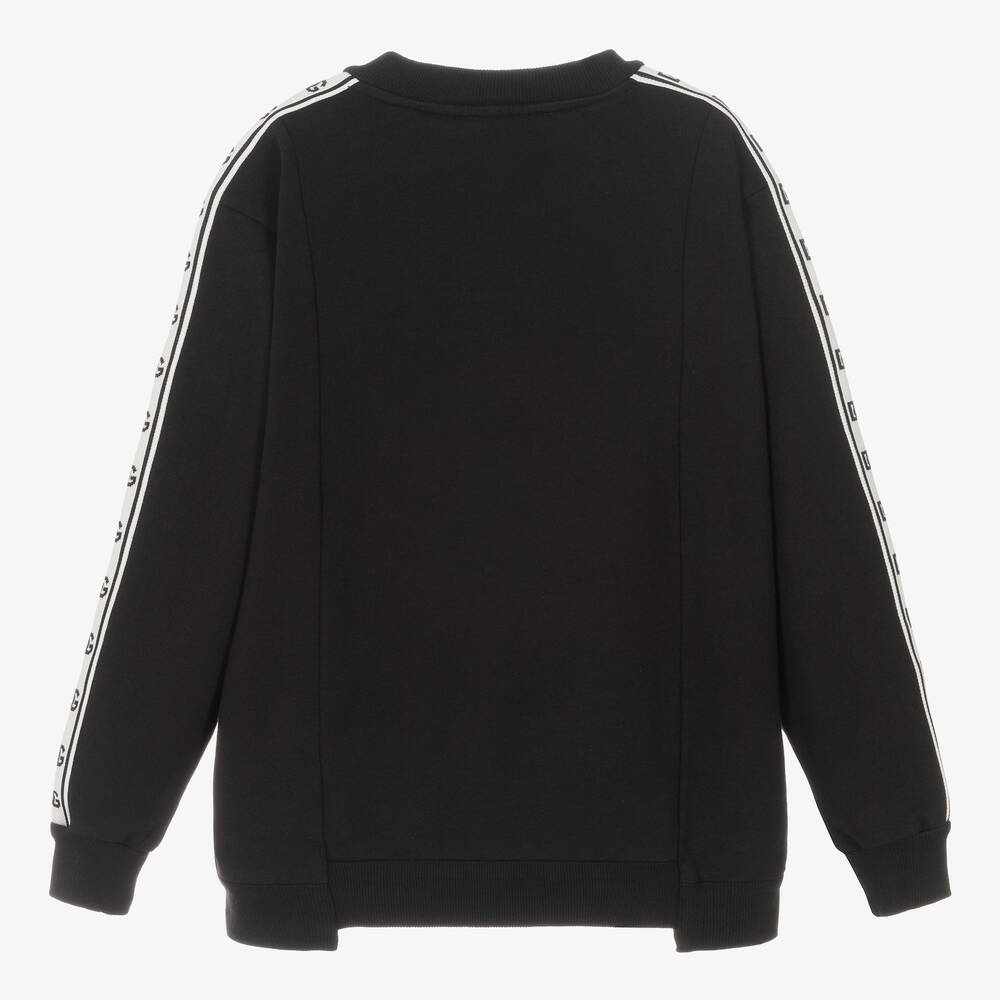 スウェット・トレーナー DOLCE & GABBANA BLACK COTTON SWEATSHIRT 19757858_44320372_1000.jpg