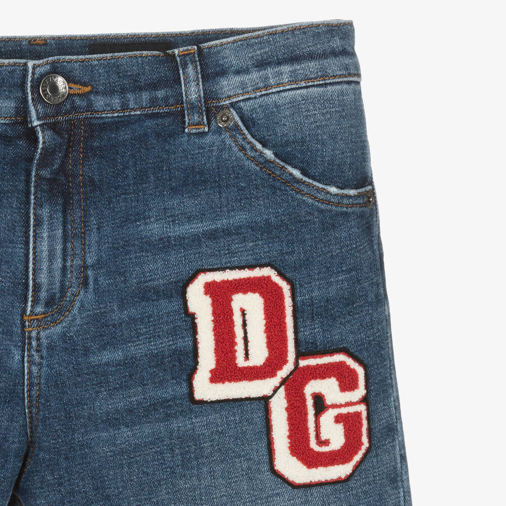 希少DOLCE & GABBANA 10ss studs denim D&G Junior Blue Denim Studded Button Front Jacket 6 Yrs | eBay