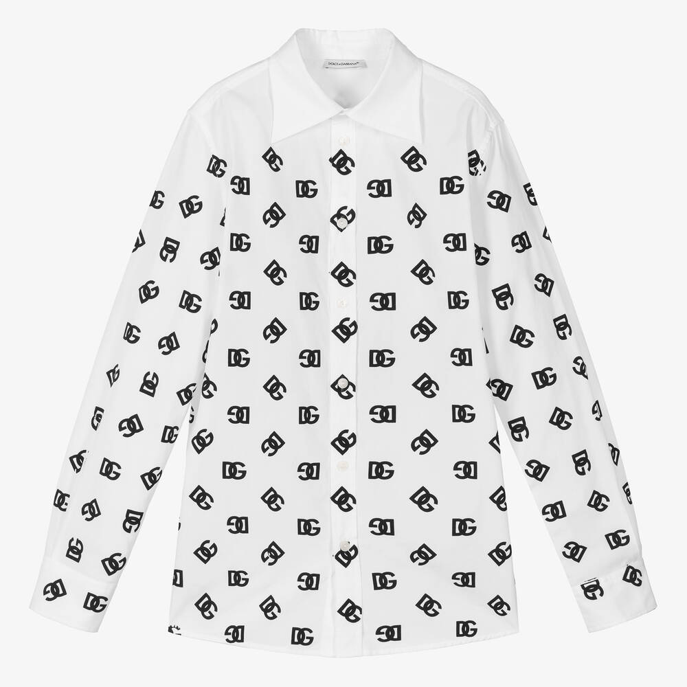 Dolce & Gabbana - Chemise DG Ado garçon | Childrensalon