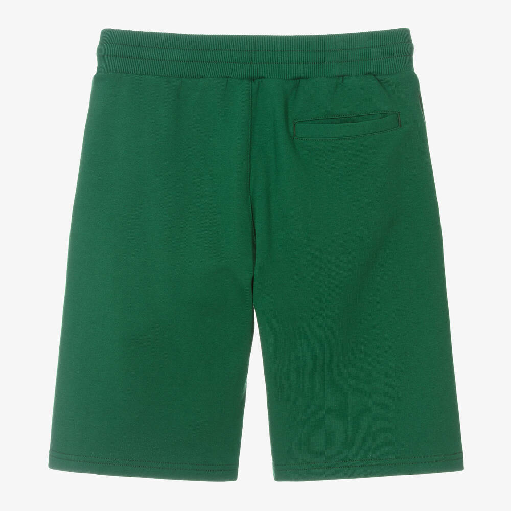 Dolce & Gabbana-شورت قطن جيرسي لون أخضر للمراهقين | Childrensalon Outlet