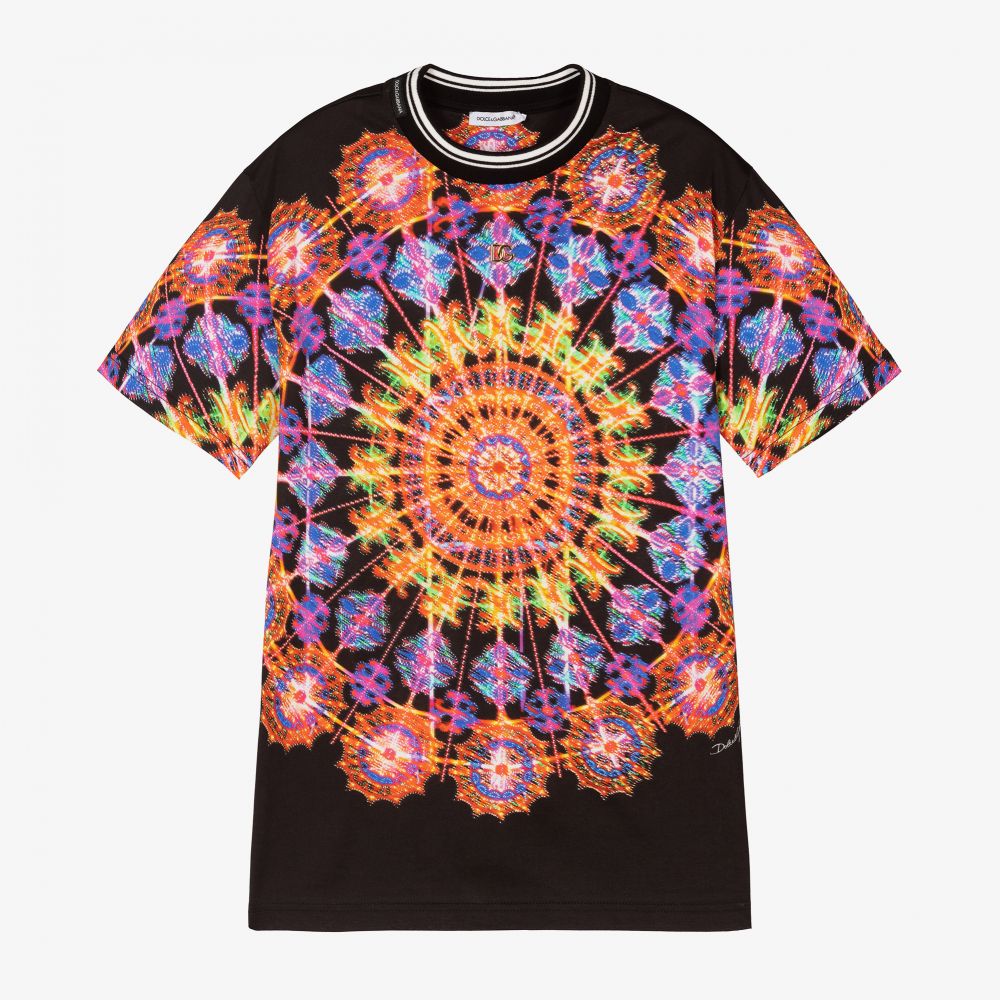 Dolce & Gabbana-Teen Boys Illumination T-Shirt | Childrensalon Outlet