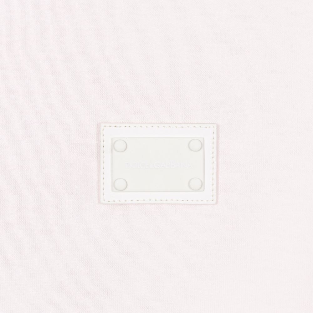 Dolce & Gabbana-Teen Boys Pink Cotton T-Shirt | Childrensalon Outlet