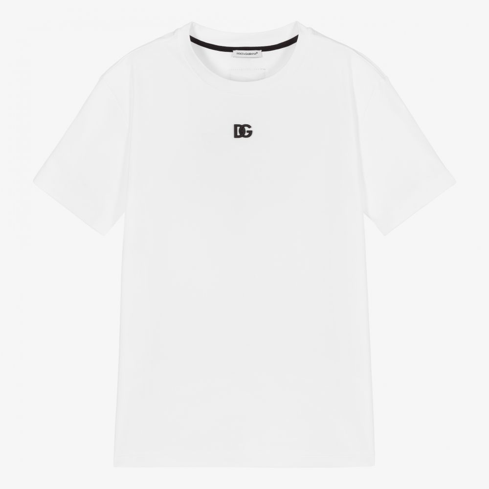 Dolce & Gabbana - T-shirt blanc Ado garçon