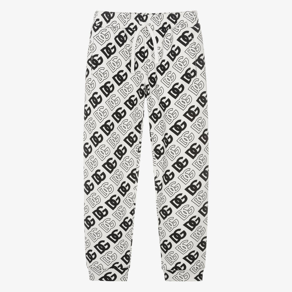 Dolce & Gabbana-Teen Crossover DG Logo Joggers | Childrensalon Outlet