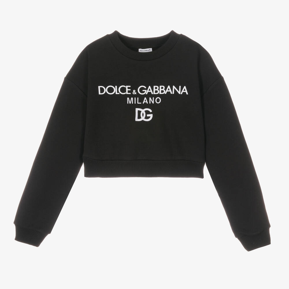 Dolce and gabbana black sweatshirt deals