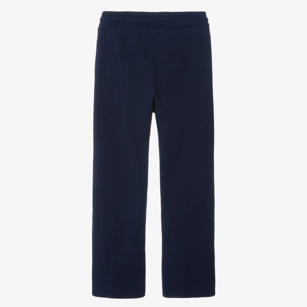 Dolce & Gabbana-Синие хлопковые джоггеры для девочек | Childrensalon Outlet
