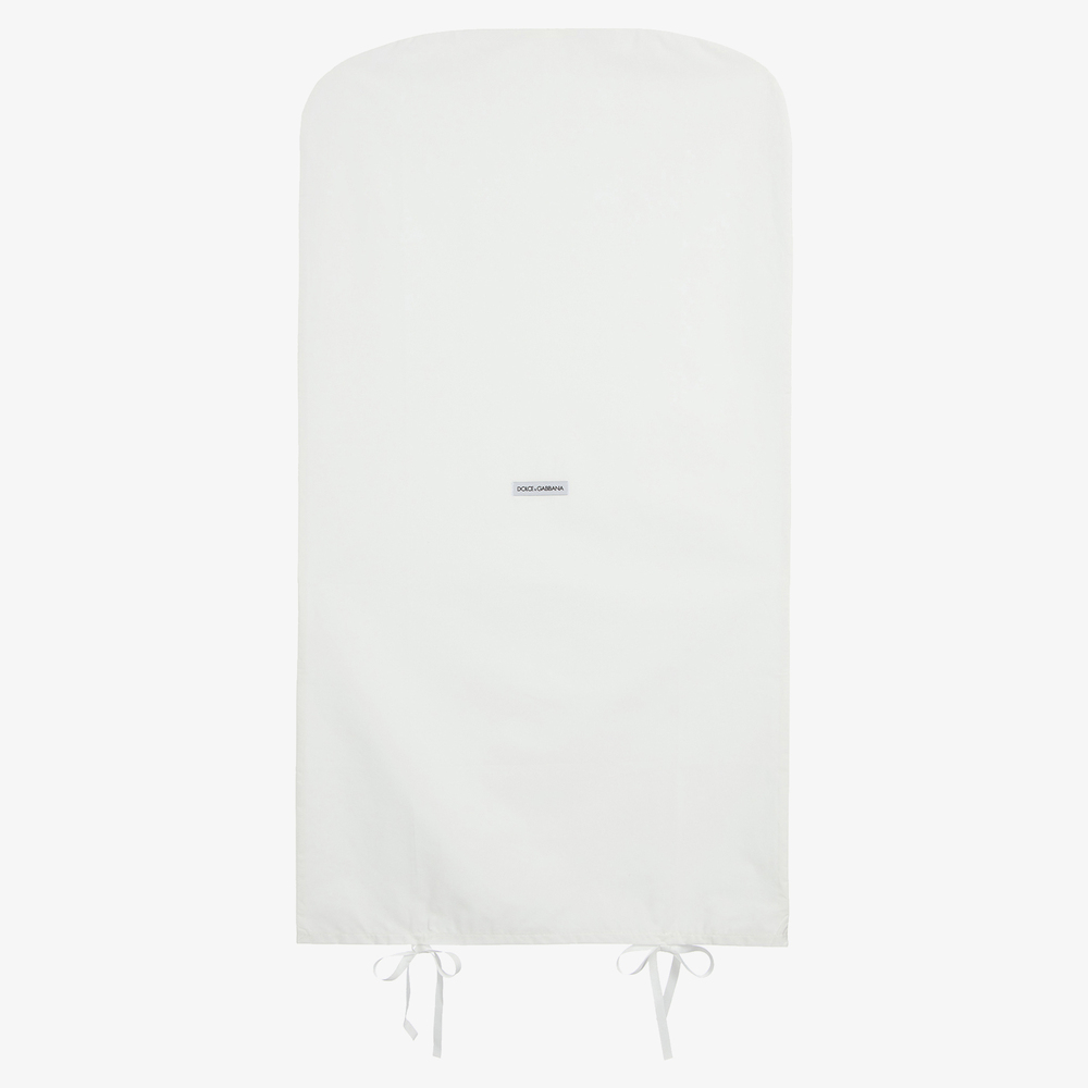  دولتشي آند غابانا-فستان تينز بناتي جاكارد لون زهري وأزرق | Childrensalon Outlet