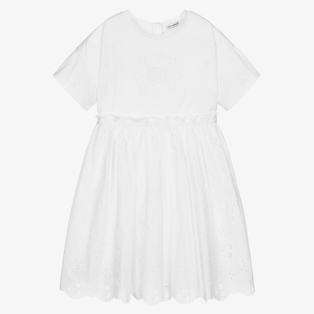 Zara white clearance cotton dress