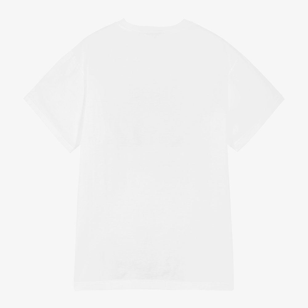 Dolce & Gabbana-Белая футболка для девочек-подростков | Childrensalon Outlet